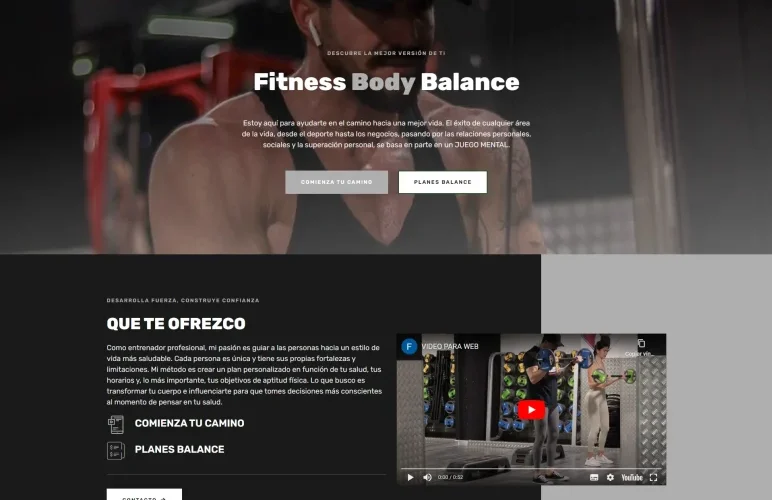 Fitness body Balance